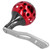 Round Hole Single Rocker Lowprofile Reel Fishing Reels Conversion Handle with Hole(red )