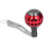 Round Hole Single Rocker Lowprofile Reel Fishing Reels Conversion Handle with Hole(red )