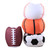 Storage Bean Bag Chair 18 Inch Beanbag Cover with Zipper for Kids Plush Toys Game Play