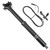 30.9mm/31.6mm Mountain Bike Seatpost with Adjustable Height MTB Cable Controlled Hydraulic Seatpost Remote Internal Inner Cable Routing Bicycle Seat Post