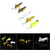 5pcs 4cm Fishing Lures Artificial Grasshopper Lures Insect Shape Hard Bait (#2)