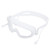 Kids Swimming Goggles with Earplug Waterproof AntiFog High Definition Diving Goggles(White High Definition )