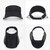 Summer Sun Visor Hat Women Adjustable with Retractable Brim UV Protection Beach Tennis Sport Hat