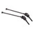 2Pcs RC Drive Shaft Universal Front Rear Axle Shaft Universal Large Attack Angle for Axial