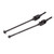 2Pcs RC Drive Shaft Universal Front Rear Axle Shaft Universal Large Attack Angle for Axial