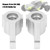 Aluminum Alloy Rear Hub Axle Carrier Replacement Fit for ECX 2WD 1/10 RC Hobby CarSilver