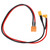 Adapt Wire AWM14 Silicone Fireproof XT60 Female to XT30 90 Degrees Bend Adapt Conversion Wire for Charger