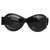 Pet Glasses Dog Sunglasses Windproof Dog Goggles Eye Wear Protection with Adjustable StrapBlack Gray