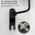 Helmet Holder 180 Degree Rotation Helmet Rack with 2 Hooks Wall Mounted Landing Helmet Hanger for Bike Motorcycle Helmet Coats Hats