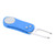 Foldable Golf Divot Repair Tool with Magnetic Ball Marker Golf Green Fork and Pop Up ButtonBlue