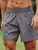 Men Sport Shorts Elastic Waist Pocket Towel Loop Running Basketball Gym Athletic Loose Fit Quick-dry Casusal Shorts