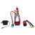 2435 Brushless Motor Kit 4 Pole 12 Slot 4800KV Brushless Motor 25A ESC with 2.2kg Metal Servo for 1/16 1/8 RC Car