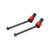 2Pcs RC CVD Drive Shaft High Hardness Durable Stable Easy Assembly CVD Drive Shaft for Traxxas LaTrax TetonRed