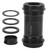 LeBycle Mountain Bicycle Road Bike Ceramic Bearing Thread Type Lock Bottom Bracket(BB30ALKφ42 【Ceramic Bearing】 )