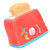 PopUp Toaster Play Toy Kitchen Bread Maker Model Toy Pretend Food Playset for Kids
