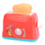 PopUp Toaster Play Toy Kitchen Bread Maker Model Toy Pretend Food Playset for Kids