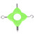 2PCS Green 4 in 1 Multifunction Outdoor Fishing Puller Knot Tool Fish Device Tackle Accessory