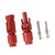 1 Pair Solar Panel Connectors IP68 Waterproof Male Female Photovoltaic Solar Panel Cable Connectors 1000VDC Red
