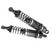 2Pcs 100mm RC Metal Shock Absorber Damper Set for HSP / RGT / Himoto / Redcat 1/10 RC CarBlack