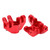 Aluminum Alloy Front Steering Cup for LOSI 1/8 LMT SOLID AXLE Remote Control Car AccessoryRed