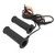 12V Heating Handlebar Cover Motorcycle Heated Grips Integrated Adjustable Temperature Memory Soft Silicone with ACC Wire