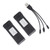 2Pcs 3.7V 1800mAh Lithium Battery with Charging Line for F184 S93 L900 A258 Remote Control Drone