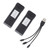 2Pcs 3.7V 1800mAh Lithium Battery with Charging Line for F184 S93 L900 A258 Remote Control Drone