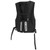 Outdoors Reflective Vest Multifunction Polyester Safety Adjustable Cycling WaistcoatBlack
