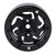 4pcs RC Beadlock Rim 1.9 Inch 12mm Hex CNC Aluminum Alloy RC Wheel Hub for 1/10 RC Crawler Black