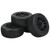 4Pcs RC Car Wheels and Tires Rubber Tires Plastic Hub for 1/7 1/8 1/10 Remote Control Car