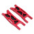 RC Car Rear Suspension Arm Aluminum Alloy Swing Arm Dustproof Carbon Plate Kit for Traxxas 1/8 Sledg Remote Control Car Red
