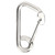 Safety Hook Stainless Steel Forging Simple AntiRust AntiCorrosion Strong Spring Snap Accessories(100mm )