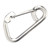 Safety Hook Stainless Steel Forging Simple AntiRust AntiCorrosion Strong Spring Snap Accessories(100mm )