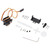 ES08MA II Mini Metal Gear Analog Servo RC Model Servo Kit with Aluminum Alloy Swing Arm Servo Base