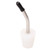 Stainless Steel Bottle Pourer Liquor Pour Spout Replacement Accessories Extension with Dust Cap for Coffee Alcohol White