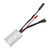 Electric Bike Motor Controller 15A Brushless Square Wave Controller with Waterproof Connector Light Cable For 250W Motor