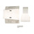 0.8mm Stainless Steel Chassis Armor for TAMIYA CC01 RC Car Protective Guard Plate