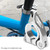 Road Bike Mountain Terrain Bicycle Aluminum Alloy Seatpost Seat Post Clamp Quick Release Silver