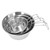 3 PCS Stainless Steel Camping Bowl Set Portable BBQ Folding Mug Bowls Mountaineering Picnic Cookware