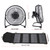 7W 5.5V Outdoor Camping Solar Power Folding Bag Phone Charger with Cable