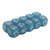 10pcs Finger Guessing Dice Luminous 6 Sided Lightweight Rock Scissors Paper Dice Set for Board Game Blue
