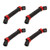 RC Car Drive Shaft Steel Center Shaft 80 to 100mm Easy Installation Low Noise RC Car Parts for Axial SCX10 90046 CC01 1/10 Black