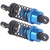 2Pcs 63mm RC Aluminium Shock Absorber Damper for TRAXXAS SLASH 2WD RC Car Upgrade PartsBlue