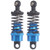 2Pcs 63mm RC Aluminium Shock Absorber Damper for TRAXXAS SLASH 2WD RC Car Upgrade PartsBlue