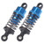 2Pcs 63mm RC Aluminium Shock Absorber Damper for TRAXXAS SLASH 2WD RC Car Upgrade PartsBlue