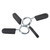 2 Pcs Standard 25mm Barbell Dumbbell Lock Clamp Spring Collar Clip Yoga Training