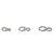 60pcs Stainless Steel Solid Fishing Figure 8 Jigging Rings Lure Tackle Accessories