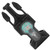 Outdoor Mini Survival Safety Light IPX8 Waterproof Signal Lamp with Release BuckleBlack Base Green Light
