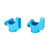 2Pcs Aluminum Alloy Rear Axle Carrier Rear Hub Carrier for Tamiya 1/10 XV01 RC Car Upgrades Parts Accessories