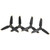 2Pair RC Drone Propellers 3 Blades Quick Release Propellers Replaccement for FPV ComboGold Edge